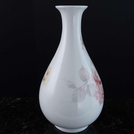 Noritake Nippon Toki Kaisha Hand Painted Artist Signed Vase 7" - Estate Fresh Austin