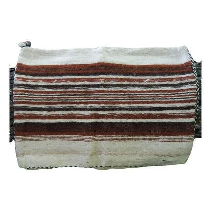 Pair of Mid Century Modern Vintage Moroccan African Tribal Berber Pillows c.1960 - Estate Fresh Austin