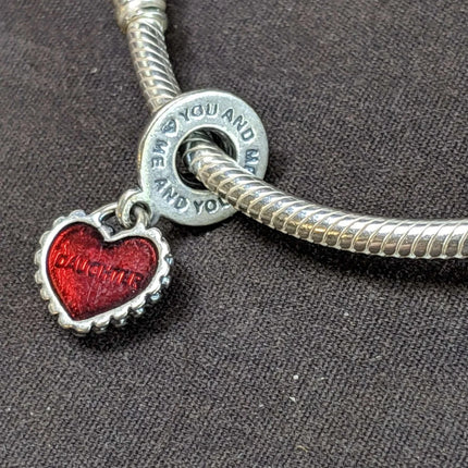 Pandora Sterling Charm Bracelet with 5 charms 7.25" - Estate Fresh Austin