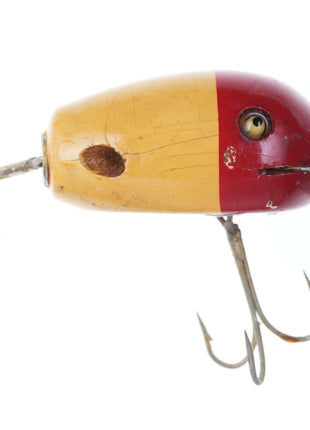 Pat 1920 Creek Chub Dingbat Glass Eyes wood fishing lure - Estate Fresh Austin