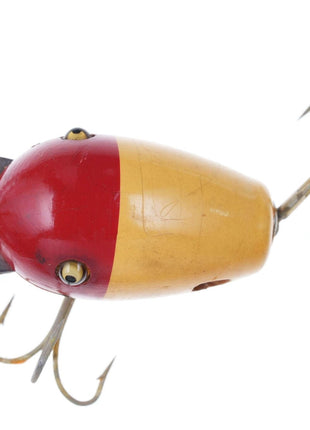 Pat 1920 Creek Chub Dingbat Glass Eyes wood fishing lure - Estate Fresh Austin