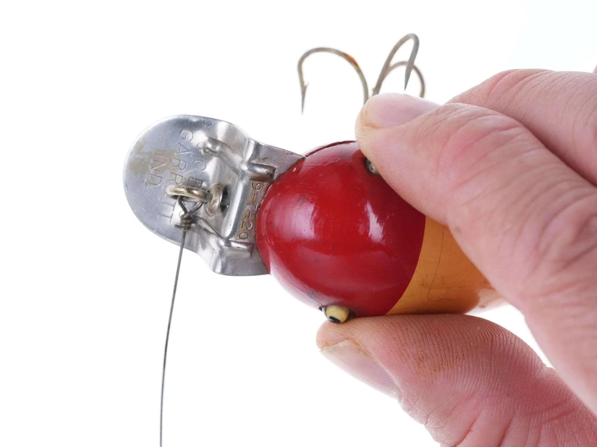 ding bat fishing lure Vintage Creek Chub Red Head White Fly Rod Dingbat For Sale Vintage Creek Chub Dingbat Frog