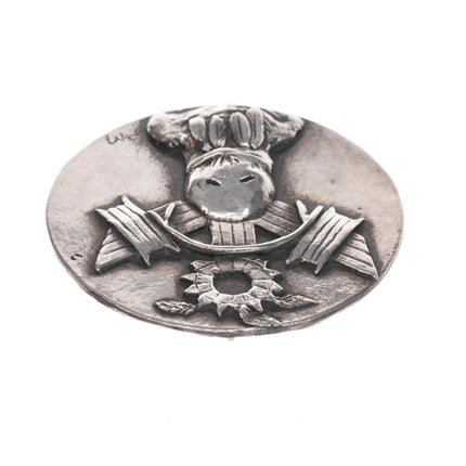 Pat Mathiesen Sterling Scuptural pendant "Apache Mountain Spirit Dancer" - Estate Fresh Austin