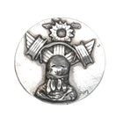 Pat Mathiesen Sterling Scuptural pendant 