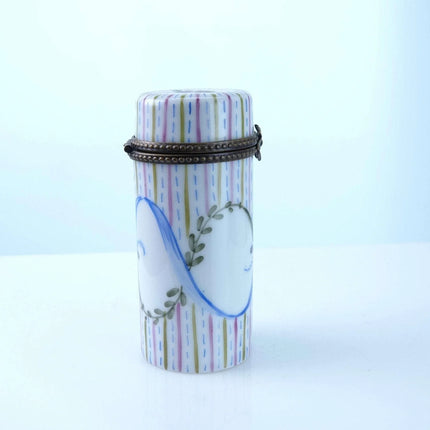 Peint Main Limoges Trinket Box Hand Painted p - Estate Fresh Austin