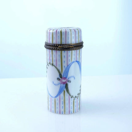 Peint Main Limoges Trinket Box Hand Painted p - Estate Fresh Austin