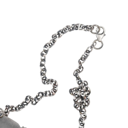 Pilot Mountain Turquoise sterling bib Necklace Jimmy Secatero Navajo - Estate Fresh Austin