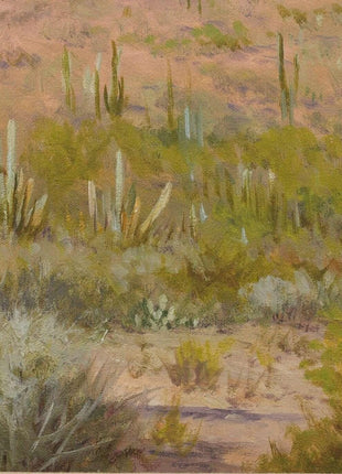 Porfirio Salinas (1910–1973) Big Bend Texas/Mexico Landscape Oil on Canvas - Estate Fresh Austin