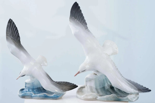 Pr 1950's Rosenthal Heidenreich Seagull Figures - Estate Fresh Austin