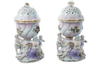 Pr Antique Meissen Potpourri vases - Estate Fresh Austin