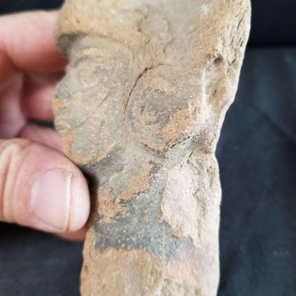 Pre Columbian Pottery Lot Effigy pendant Figural head Aztec Incan Native America - Estate Fresh Austin