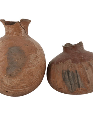 Prehistoric Pottery Pots Fresh from an Estate Pair - Estate Fresh Austin