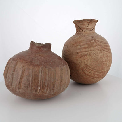 Prehistoric Pottery Pots Fresh from an Estate Pair - Estate Fresh Austin