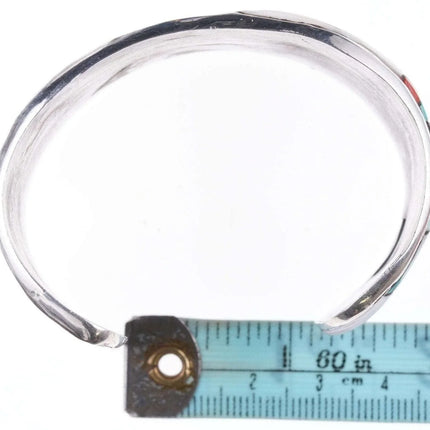 Preston Monongye Cuff Bracelet (Hopi) (1927-1987) Tufa Cast Silver - Estate Fresh Austin