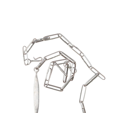 P&W Natewa Zuni sterling mother of pearl inlay bib necklace - Estate Fresh Austin