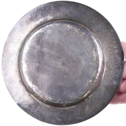 Ralph Grimm (1889-1935) Arts and Crafts sterling plate made at Walter Reed Gener - Estate Fresh Austin