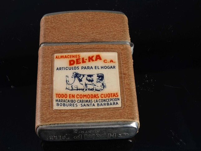 Rare 1950's Mantequilla Del-KA Cermeria Nacional Venezuela Champ Austrian lighte - Estate Fresh Austin