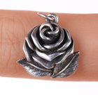 Rare Retired James Avery rose charm - Estate Fresh Austin