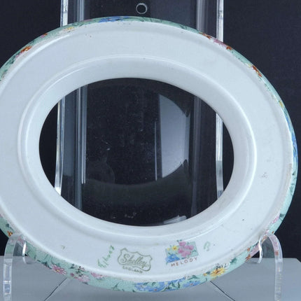 Rare Shelley Melody Chintz Ring Planter Rose Bowl - Estate Fresh Austin