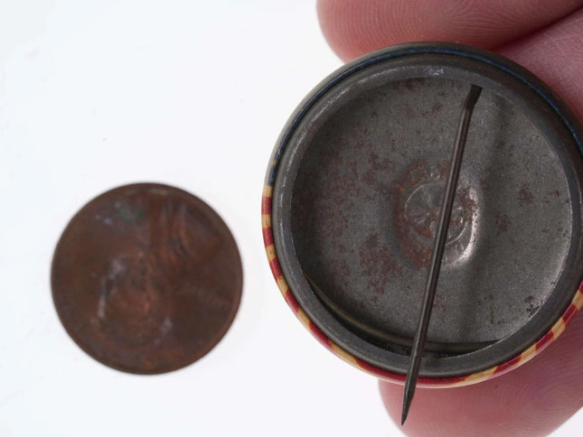 Rare WW1 Era Flying Squadron W.S.S. Postal Service pinback button - Estate Fresh Austin