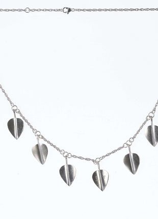 Rare/retired James Avery 60th Anniversary Shimmering Leaves Sterling Necklace - Estate Fresh Austin