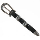 Ray Adakai Navajo Sterling ranger belt buckle set - Estate Fresh Austin