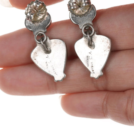 Raymond/Geneva Apachito Onyx Earrings and pendant set - Estate Fresh Austin