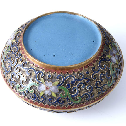 Republic Period Chinese Cloisonné Trinket box - Estate Fresh Austin