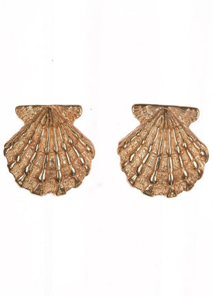 Retired James Avery 14k shell earrings - Estate Fresh Austin