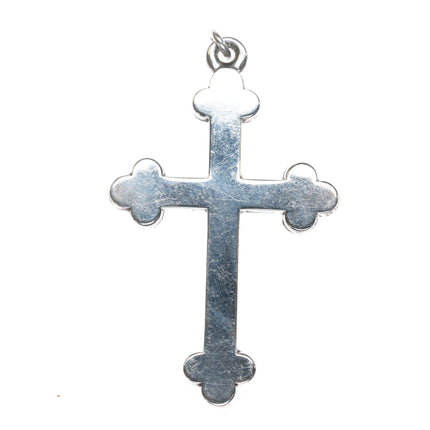 Retired James Avery budded cross pendant sterling silver - Estate Fresh Austin