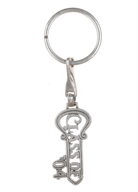 Retired James Avery Class of '04 Keychain in sterling - Estate Fresh Austin