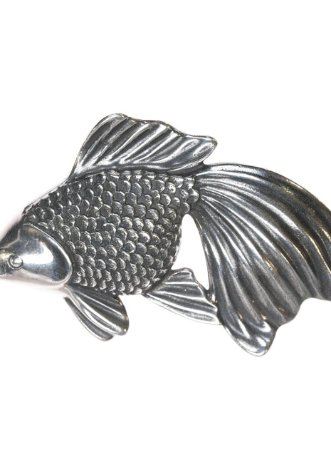 Retired James Avery fish pin in sterling - Estate Fresh Austin