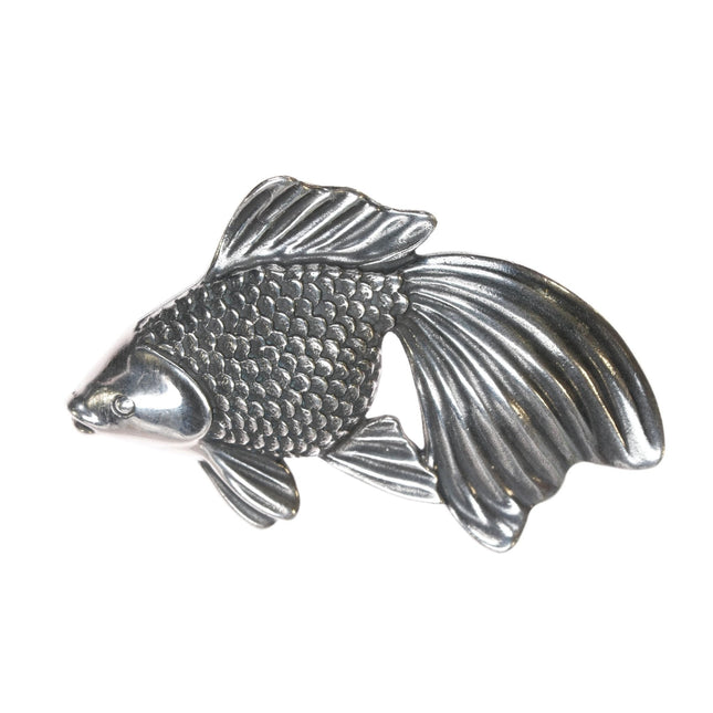 Retired James Avery fish pin in sterling - Estate Fresh Austin