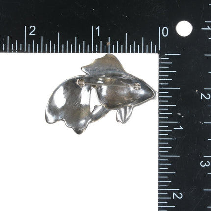 Retired James Avery fish pin in sterling - Estate Fresh Austin