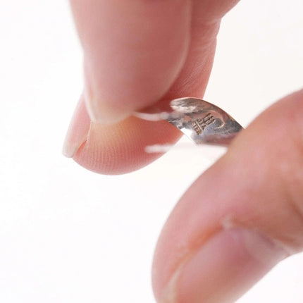 Retired James Avery Hammered sterling Hoop earrings and jackets - Estate Fresh Austin