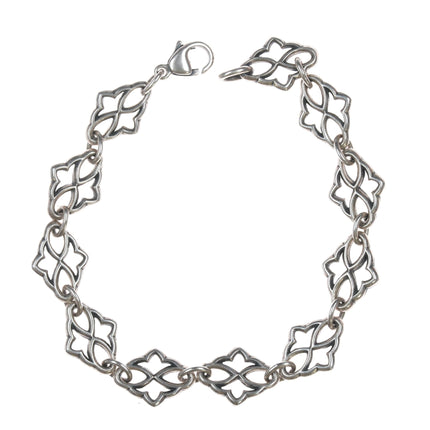 Retired James Avery link bracelet in sterling - Estate Fresh Austin