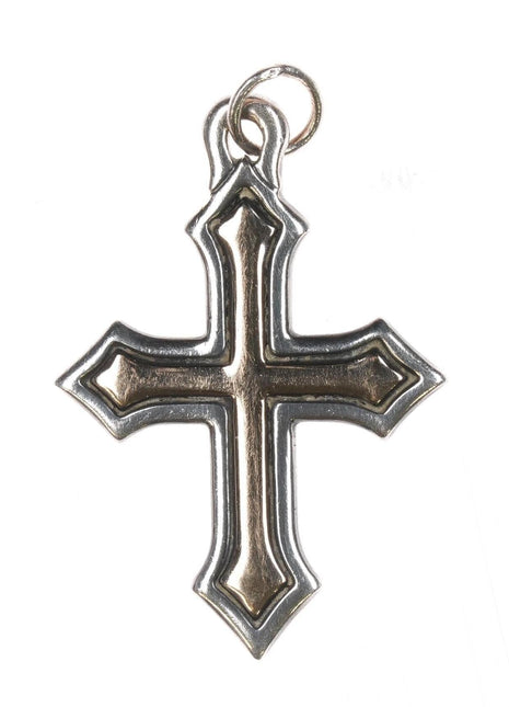 Retired James Avery Passion cross charm/pendant 18k/sterling - Estate Fresh Austin