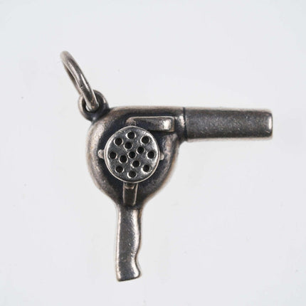 Retired James Avery Sterling Hair Dryer charm - Estate Fresh Austin