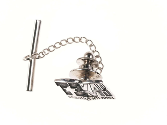 retired James Avery sterling Texas Sesquicentennial Lapel pin/tie tac - Estate Fresh Austin