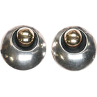 Retired James Avery sterling/14k modernist clip-on earrings - Estate Fresh Austin