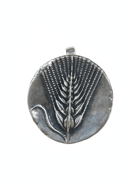 Retired James Avery Wheat pendant in sterling - Estate Fresh Austin