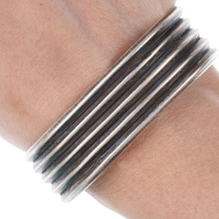 Retro Mexican Sterling silver bracelet - Estate Fresh Austin