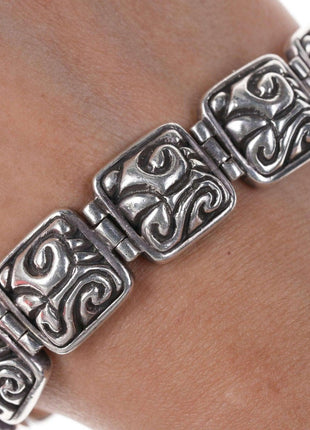 Retro Zina Sterling Bracelet earrings/ring set - Estate Fresh Austin