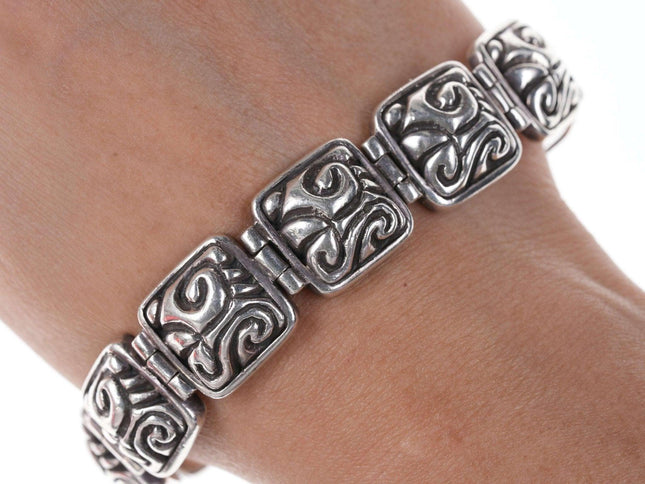 Retro Zina Sterling Bracelet earrings/ring set - Estate Fresh Austin