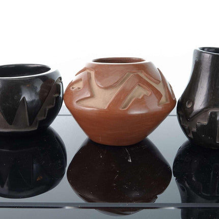 Reycita Cosen (1927 - 2012) Santa Clara Pueblo Pottery Pieces - Estate Fresh Austin