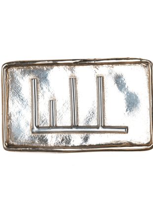 RH Modernist Sterling belt buckle - Estate Fresh Austin