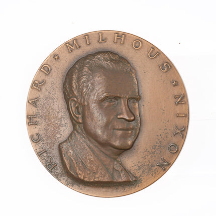 Richard Nixon Bronze Inaguration Medal - Estate Fresh Austin