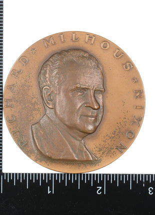 Richard Nixon Bronze Inaguration Medal - Estate Fresh Austin