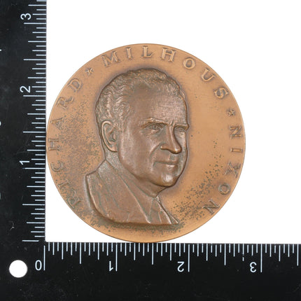 Richard Nixon Bronze Inaguration Medal - Estate Fresh Austin