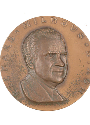 Richard Nixon Bronze Inaguration Medal - Estate Fresh Austin